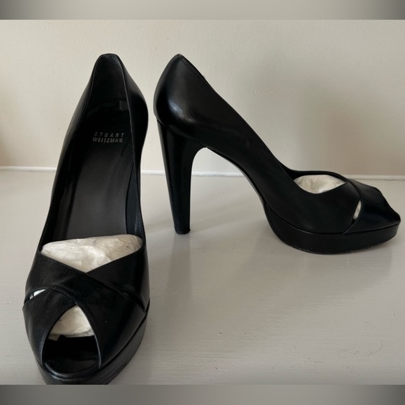 Stuart Weitzman Black Heels - Picture 5 of 5